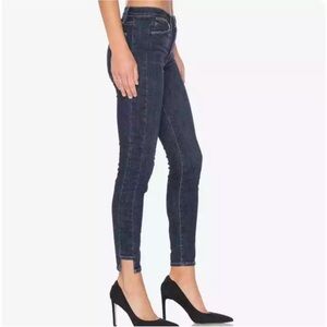 Frame Denim Dark Blue Skinny Jeans